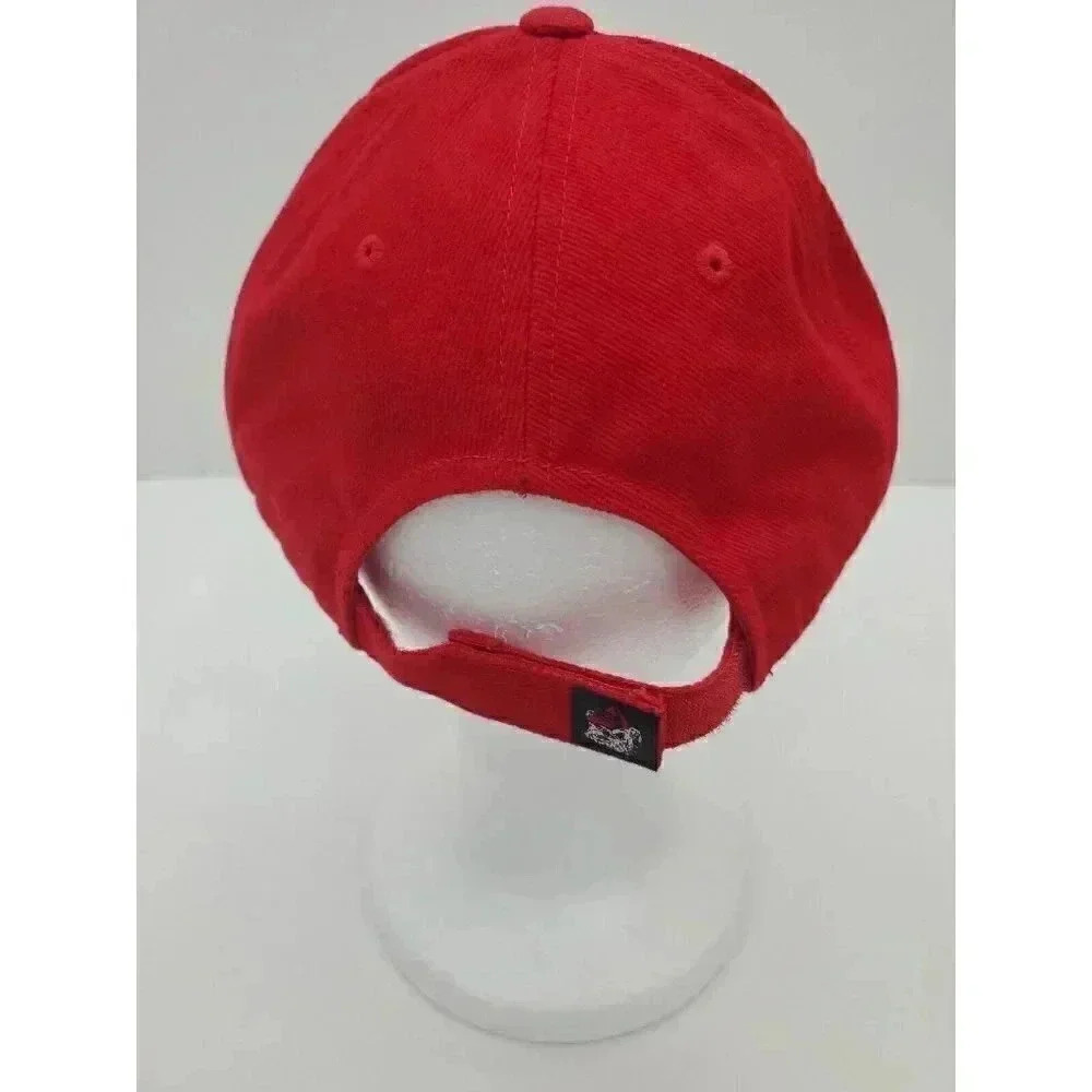 Georgia Bulldogs Black & Red Adjustable Men's Hat Embroidered Logo - Picture 3 of 7
